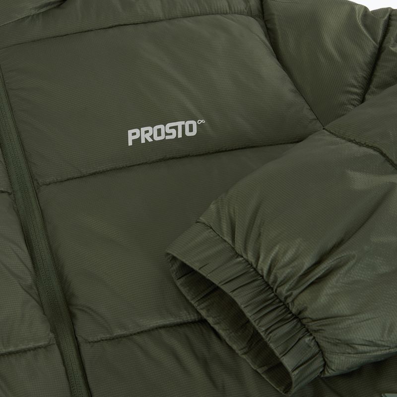 Мъжко зимно яке PROSTO Puffer Void-9 olive green 3