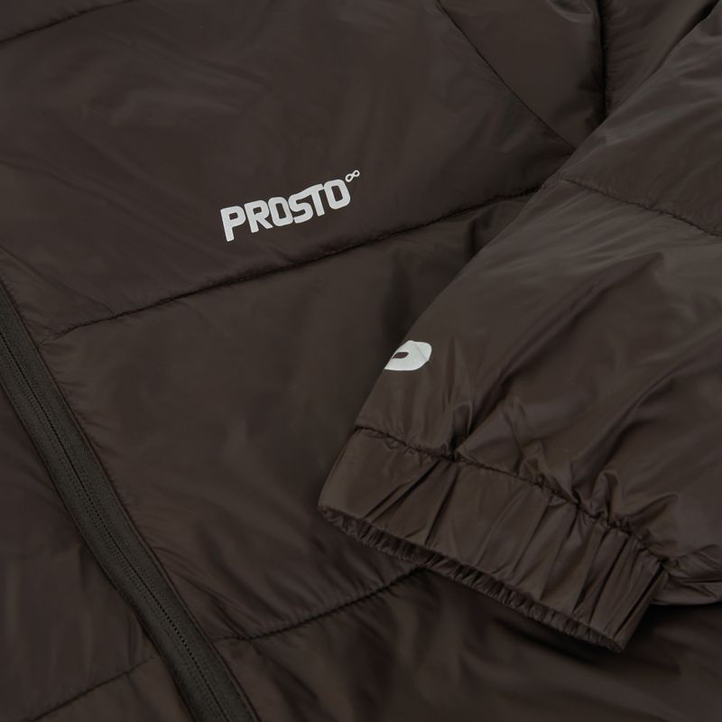 Мъжко зимно яке PROST Puffer dark brown 4