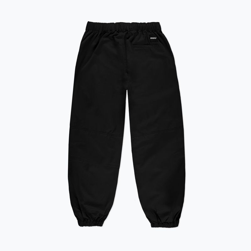 Мъжки панталони PROSTO Jogger Baggy Jeans slate black 2