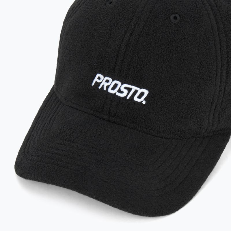 Шапка с козирка PROSTO Fleece black 3