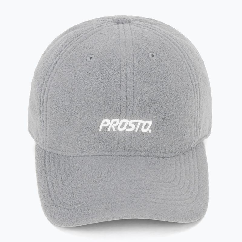 Шапка с козирка PROSTO Fleece gray 2
