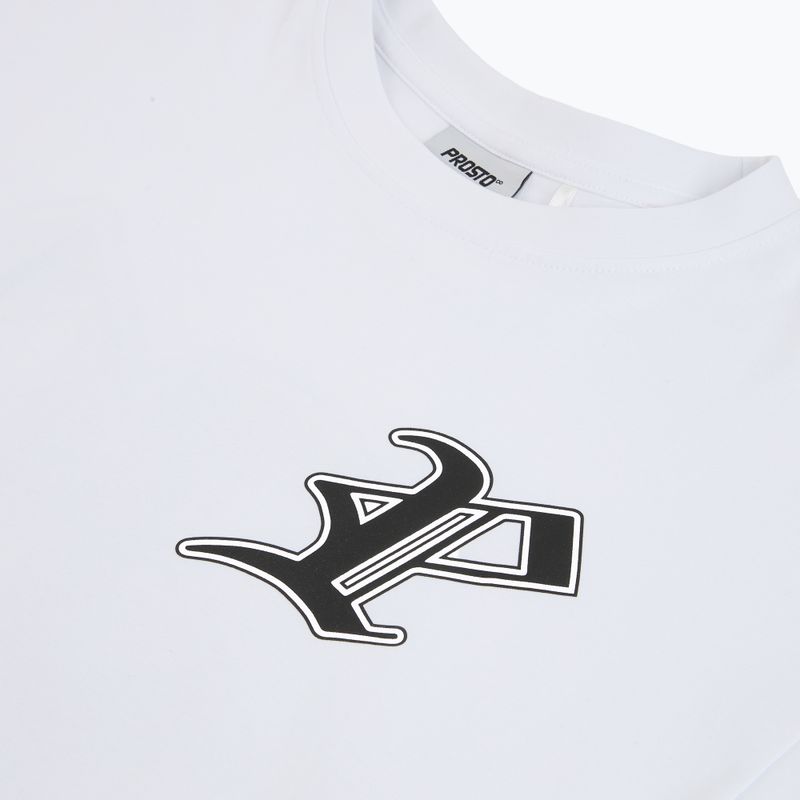 Мъжка тениска PROSTO Gothic P white 3