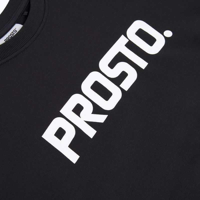Мъжки суитшърт PROSTO Old Logo Crewneck black 3