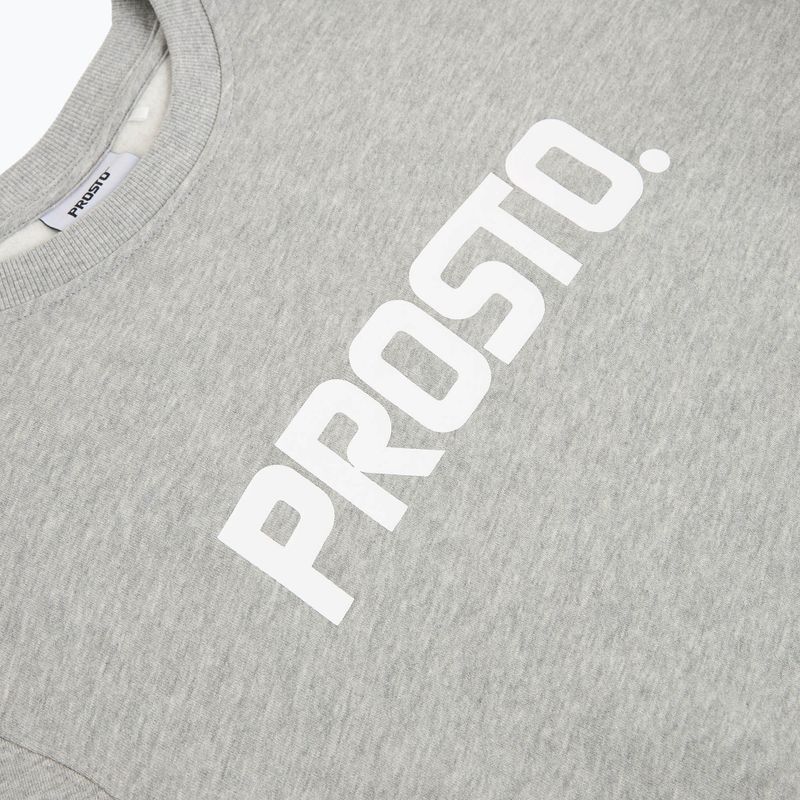 Мъжки суитшърт PROSTO Old Logo Crewneck gray 3