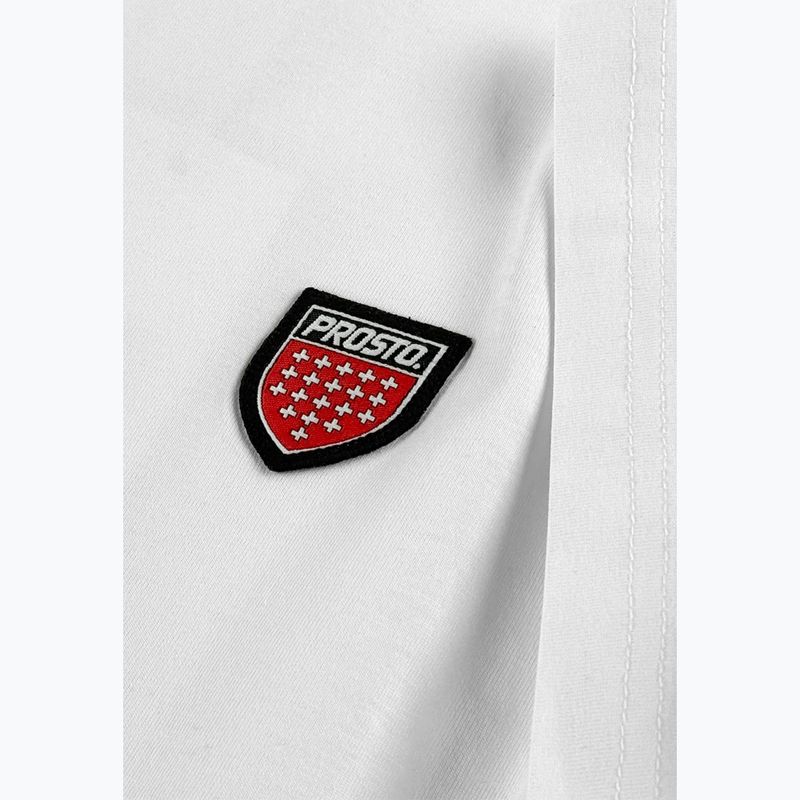 Мъжка тениска PROSTO Small Shield white 3