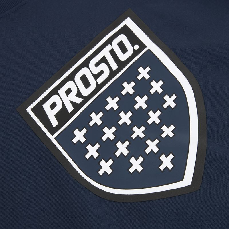 Мъжки суитшърт PROSTO Big Shield Crewneck navy 3