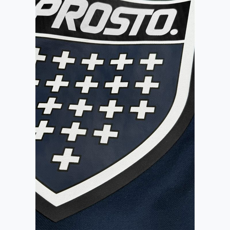 Мъжки суитшърт PROSTO Big Shield Crewneck navy 3