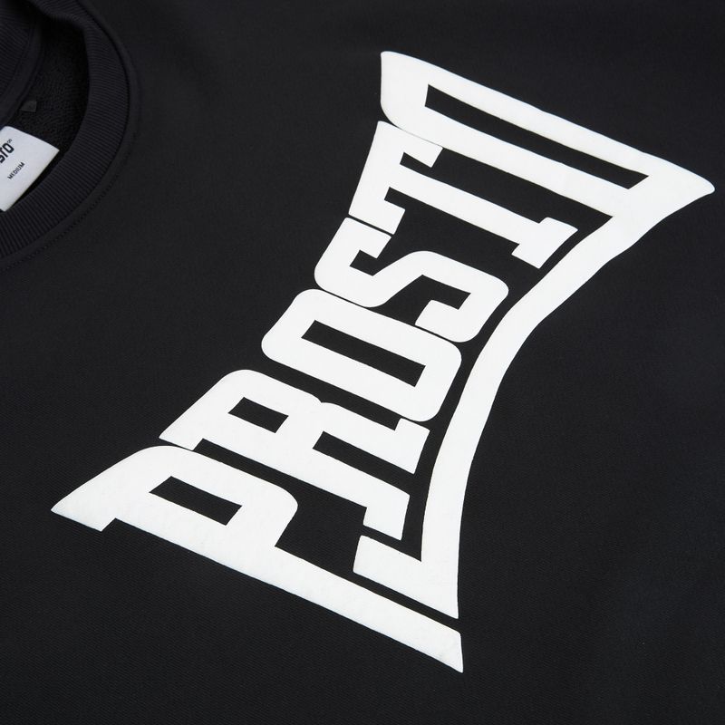 Мъжки суитшърт PROSTO Ever Crewneck black 3