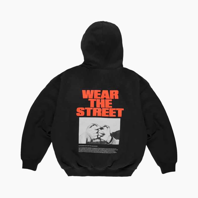 Мъжки суитшърт PROSTO Wear The Street Hoodie black 2