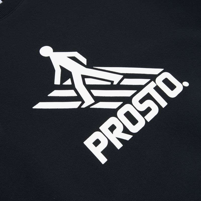 Мъжки суитшърт PROSTO Crossing Crewneck black 3