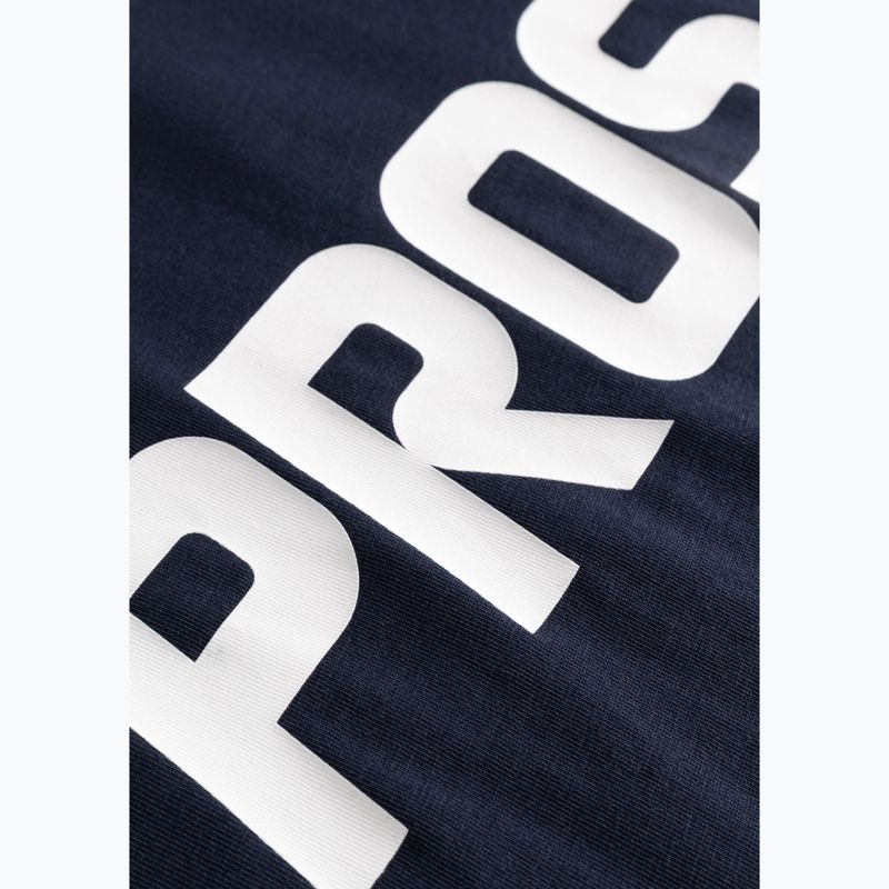 Мъжка тениска PROSTO Big Log navy blue 2