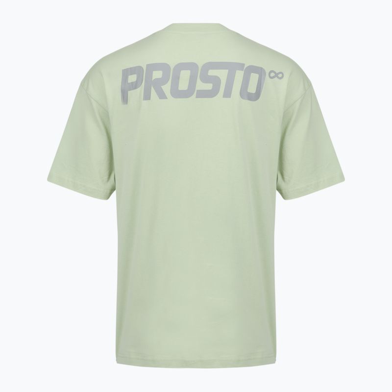 Мъжка тениска PROSTO Big Log Infinity mint green 2