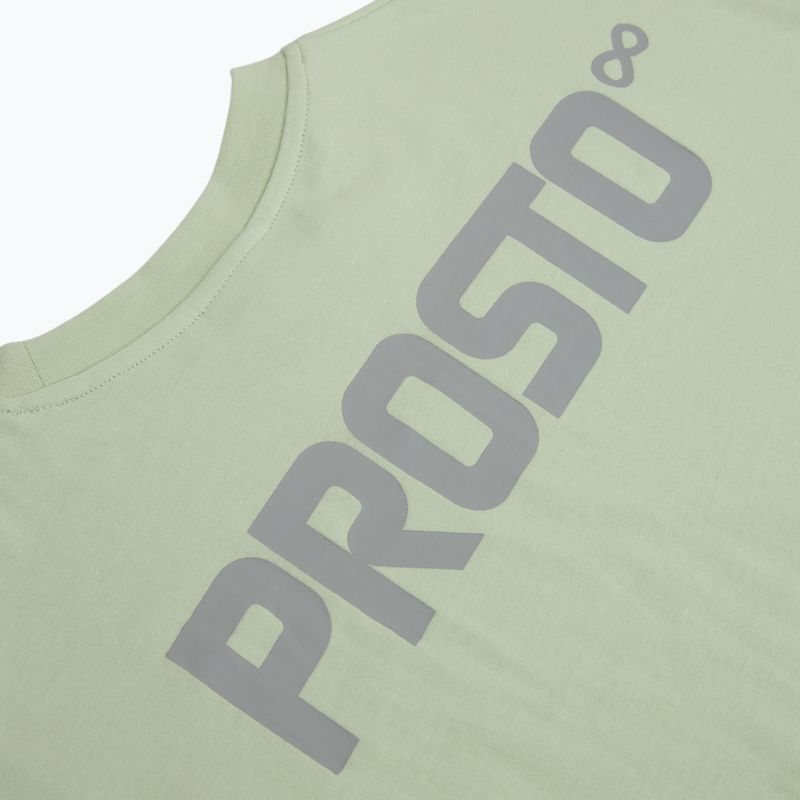 Мъжка тениска PROSTO Big Log Infinity mint green 4