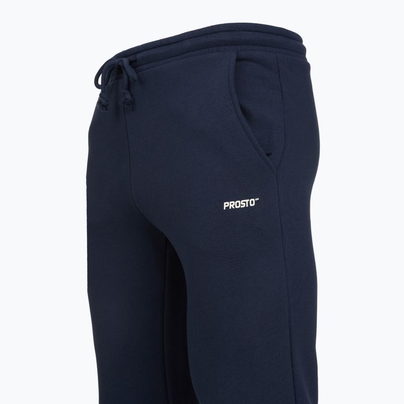 Мъжки панталони за бягане PROSTO Infinity navy 3