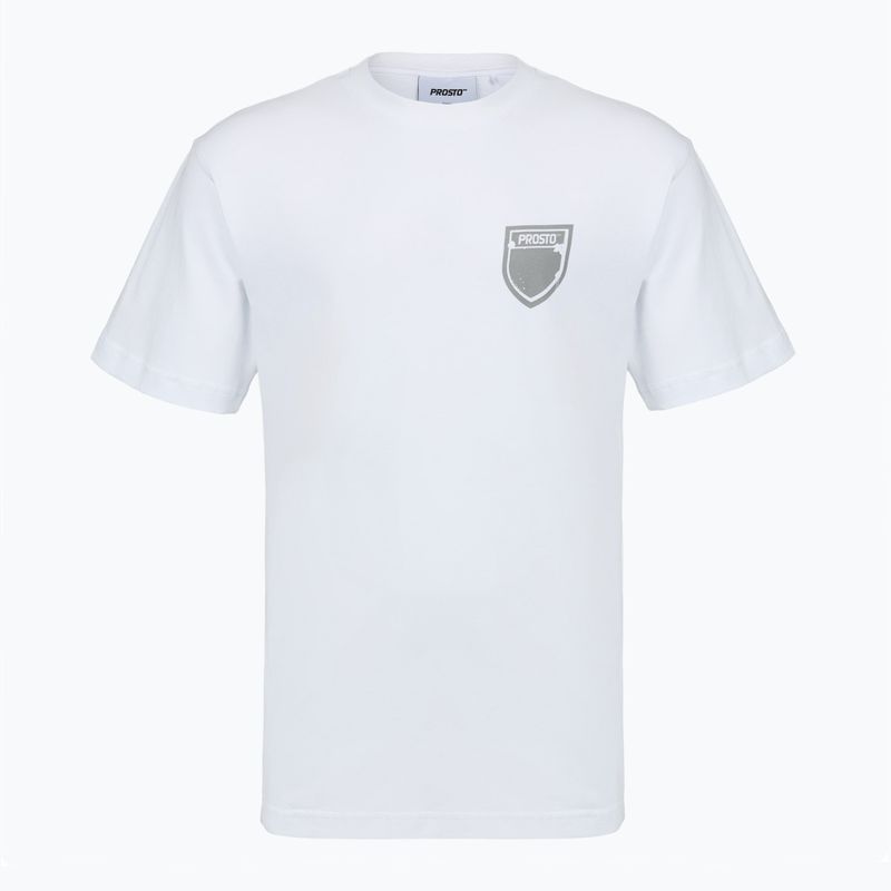 Мъжка тениска PROSTO Splash Shield white