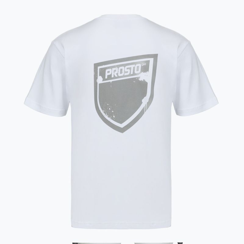 Мъжка тениска PROSTO Splash Shield white 2