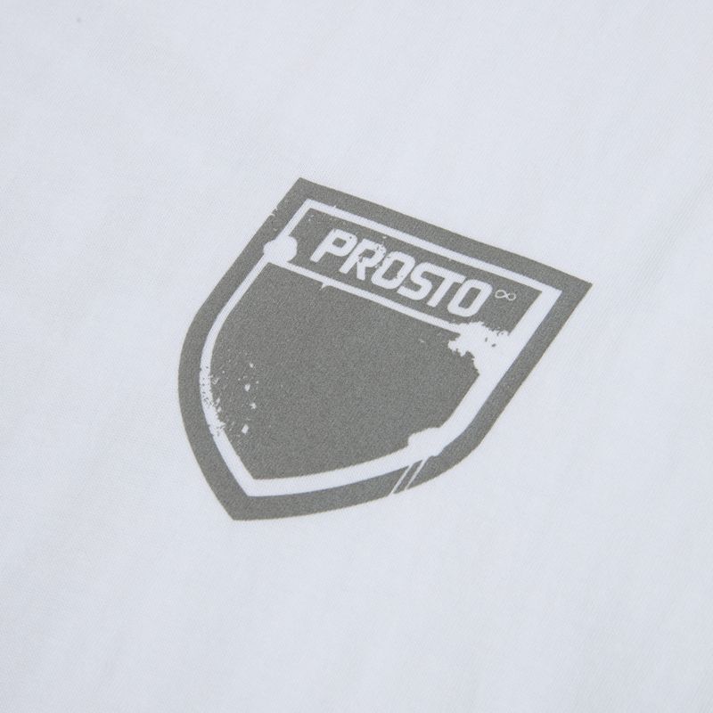 Мъжка тениска PROSTO Splash Shield white 3