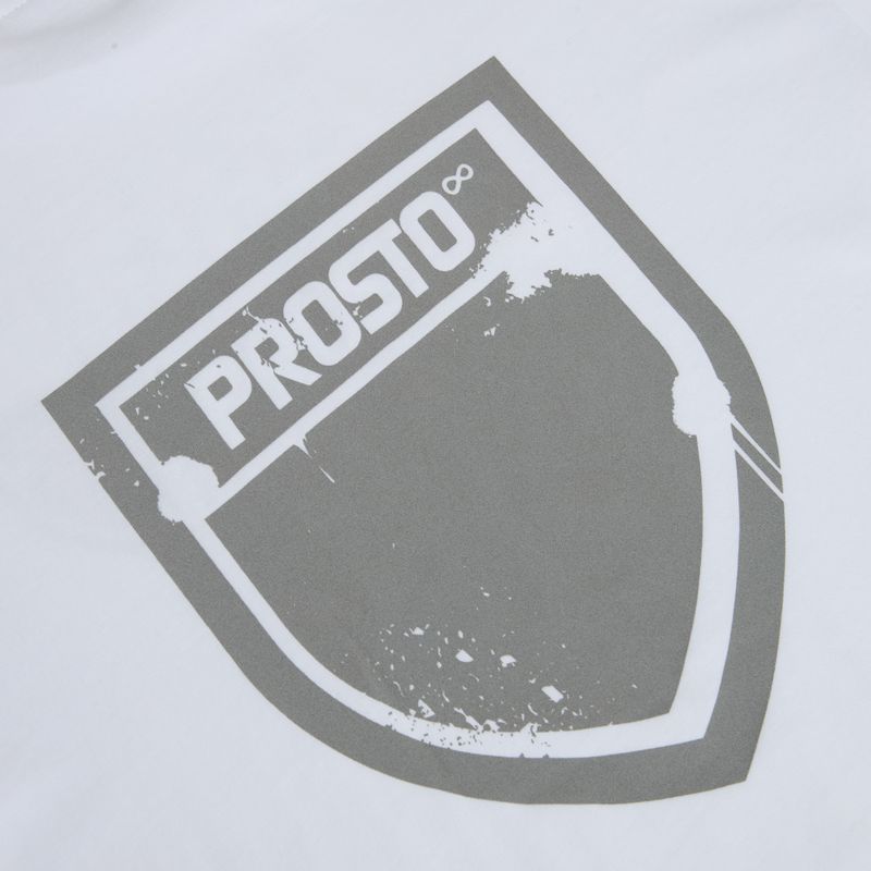Мъжка тениска PROSTO Splash Shield white 4
