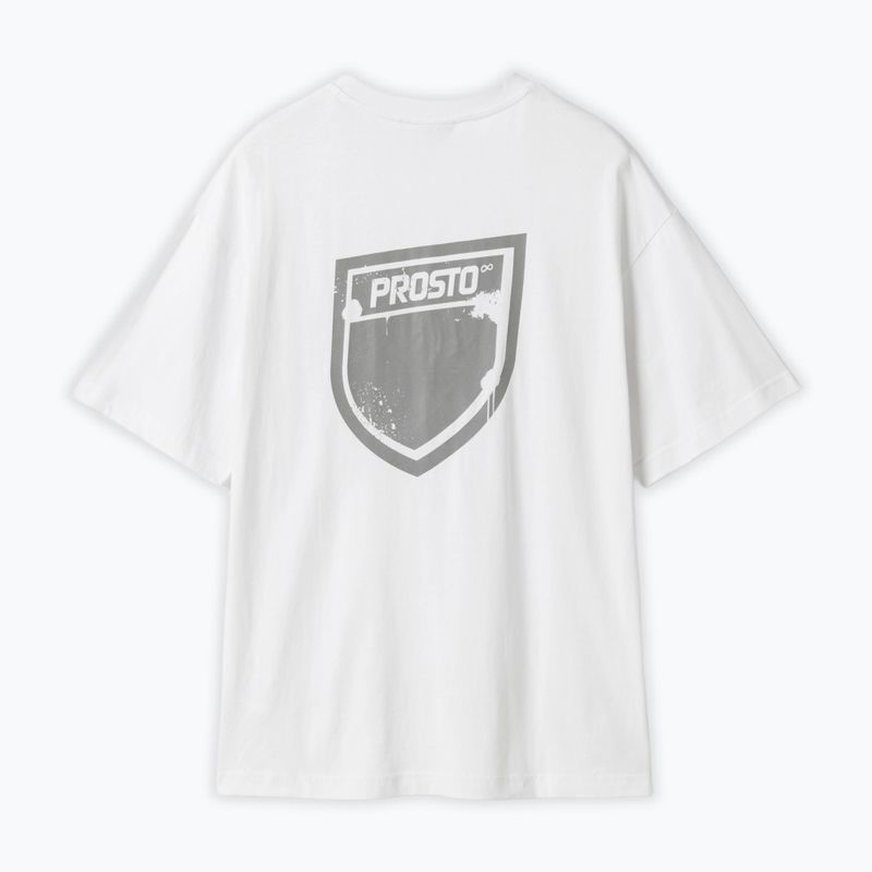 Мъжка тениска PROSTO Splash Shield white 2