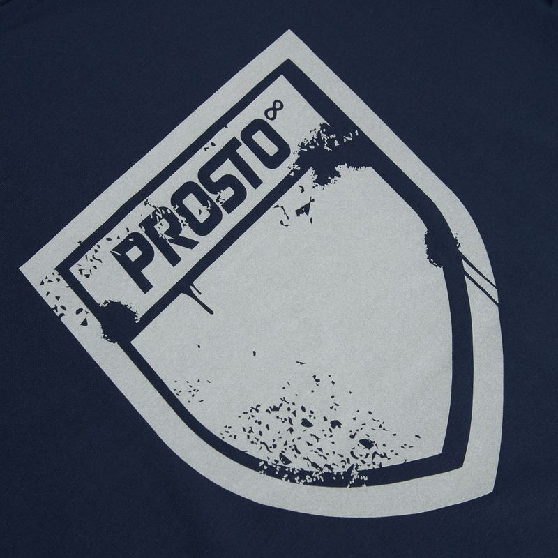 Мъжка тениска PROSTO Splash Shield navy blue 4