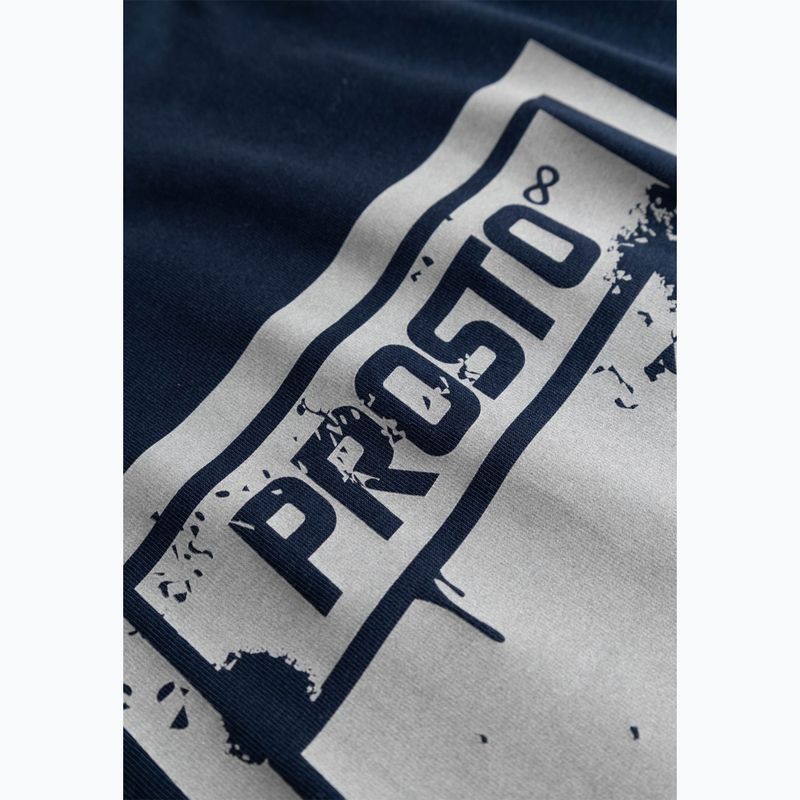Мъжка тениска PROSTO Splash Shield navy blue 3