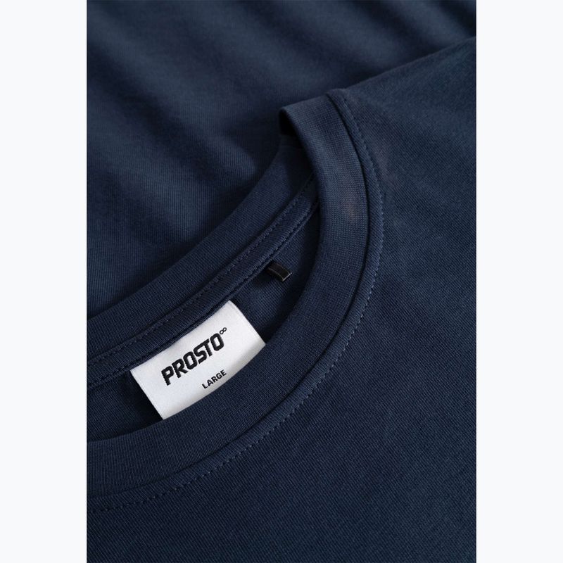 Мъжка тениска PROSTO Splash Shield navy blue 5