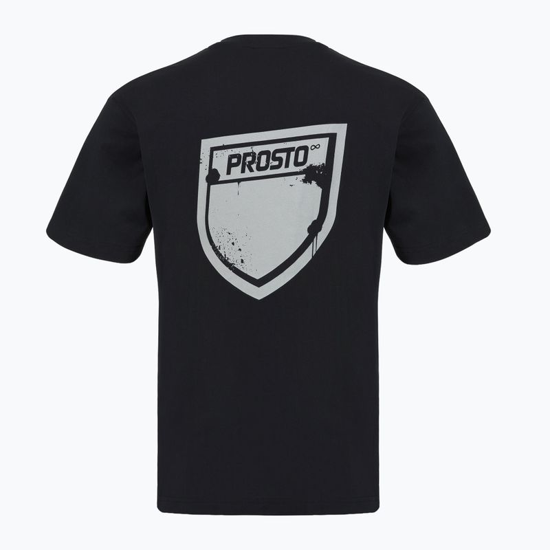 Мъжка тениска PROSTO Splash Shield black 2