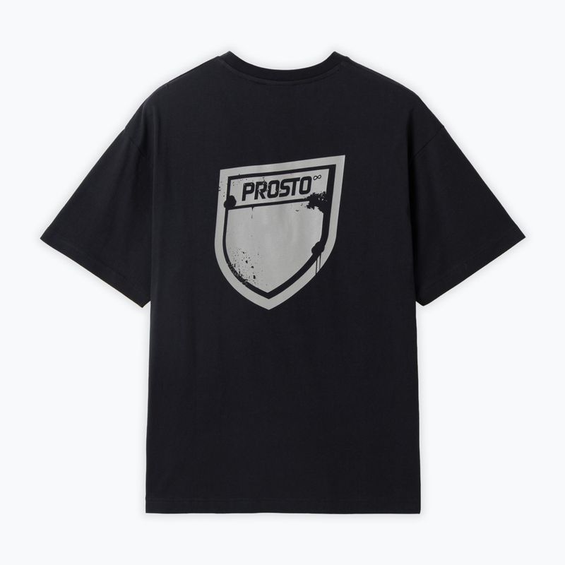 Мъжка тениска PROSTO Splash Shield black 2