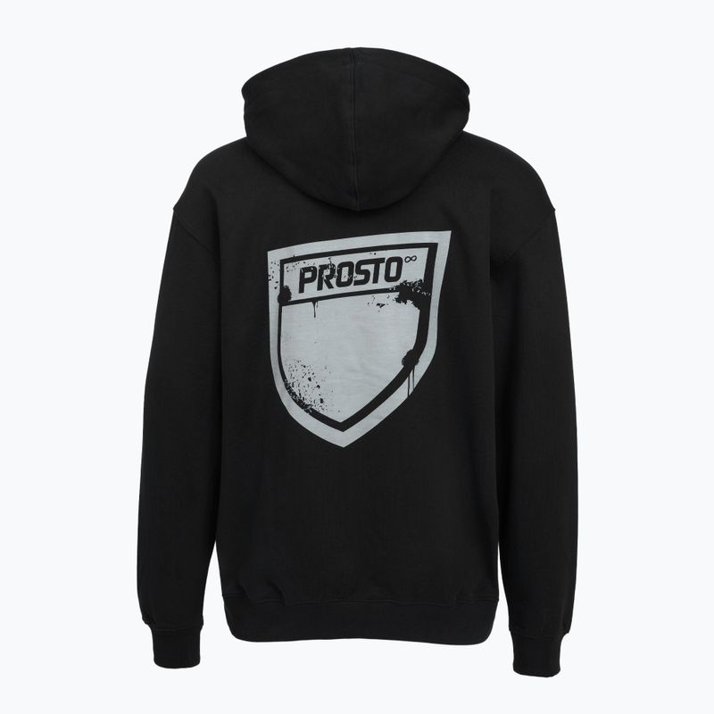 Мъжки суитшърт PROSTO Hoodie Splash Shield black 2