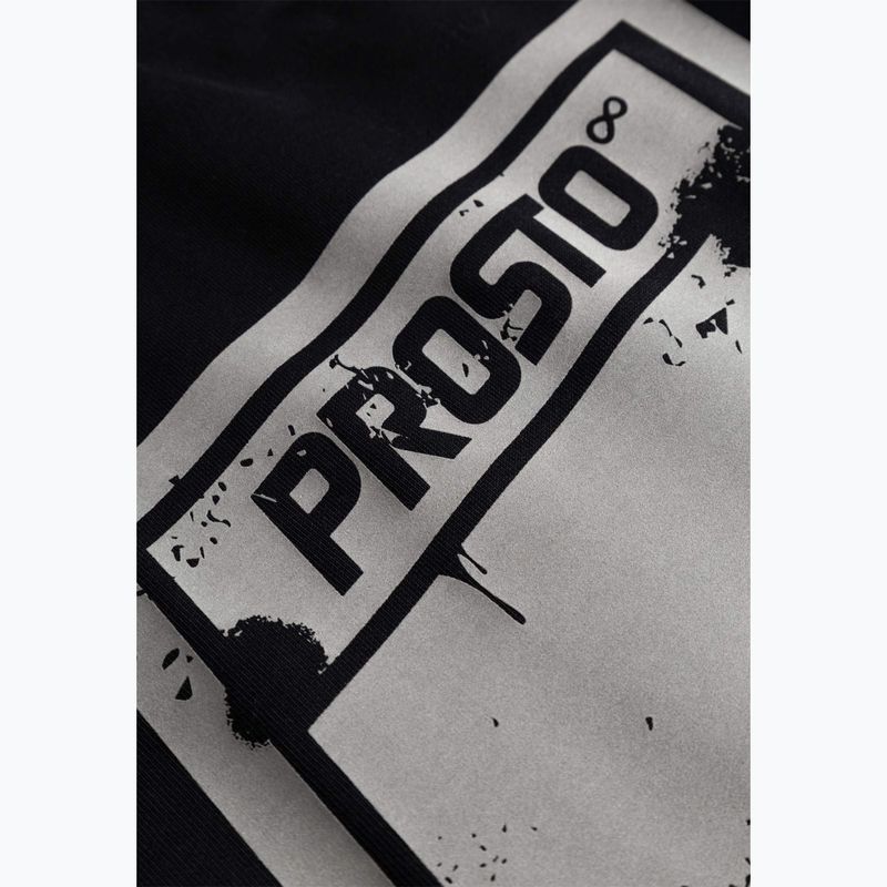 Мъжки суитшърт PROSTO Hoodie Splash Shield black 3
