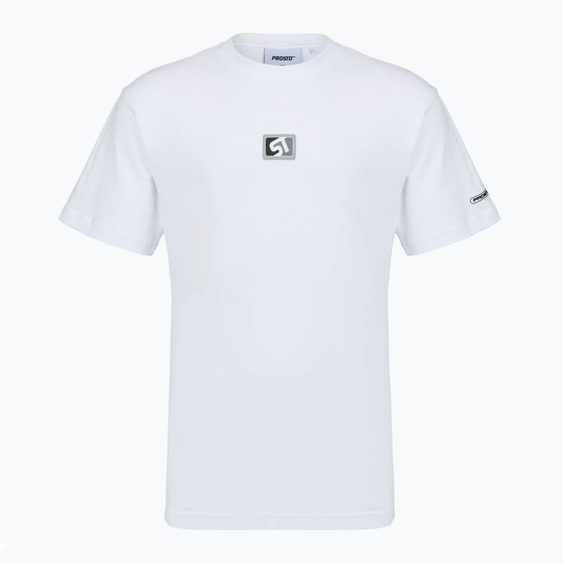 Мъжка тениска PROSTO Mono ST white