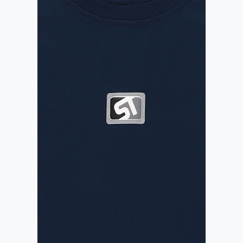 Мъжка тениска PROSTO Mono ST navy blue 2