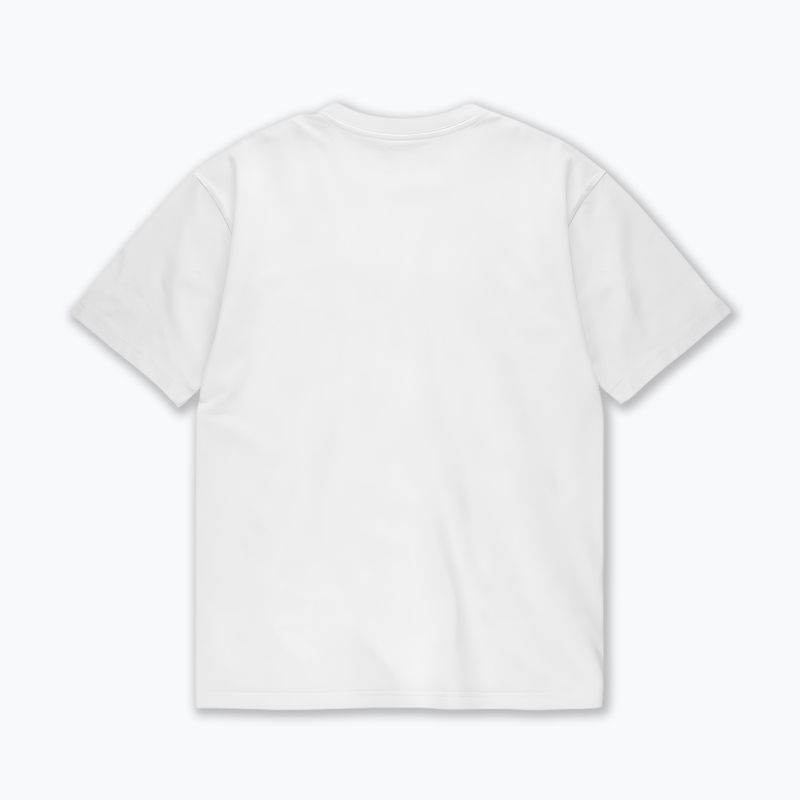 Мъжка тениска PROSTO Root white/black 2
