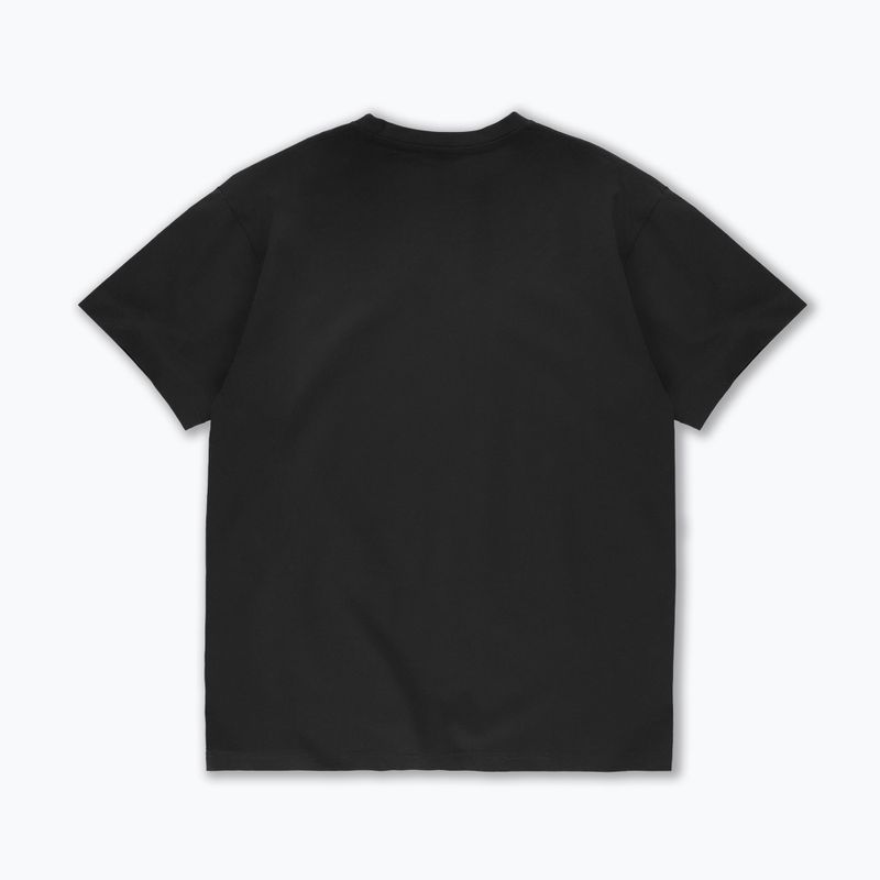 Мъжка тениска PROSTO Root black/white 2