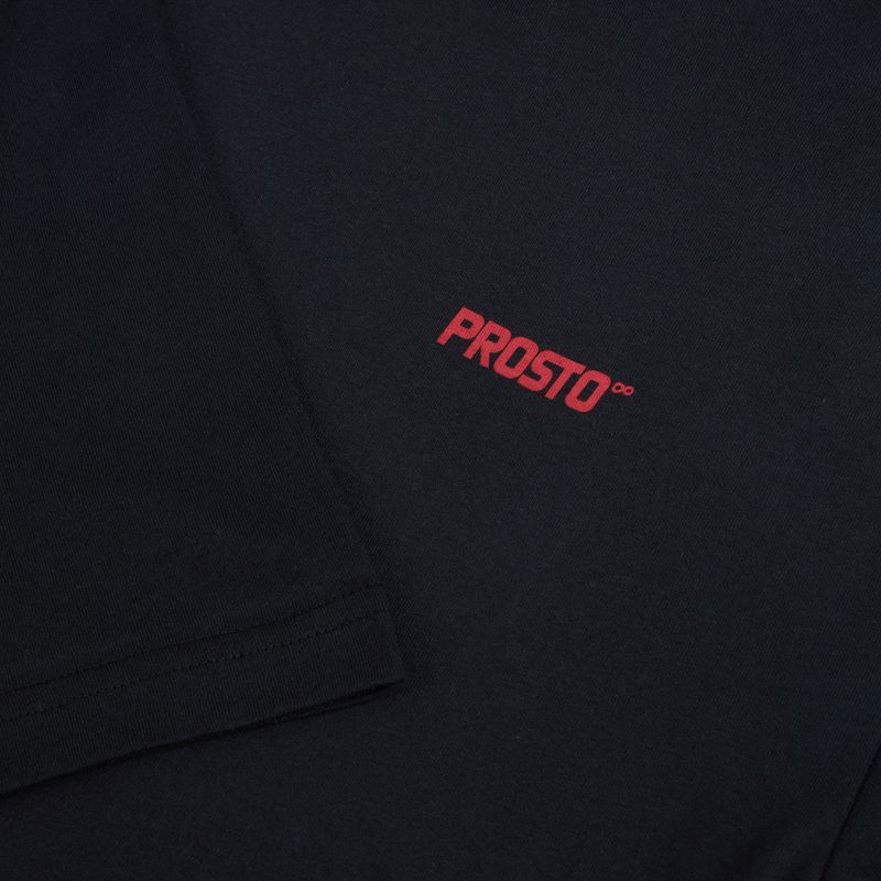 Мъжка тениска PROSTO Wear The Street black 3