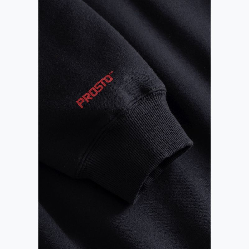 Мъжки суитшърт PROSTO Hoodie Bark black 4