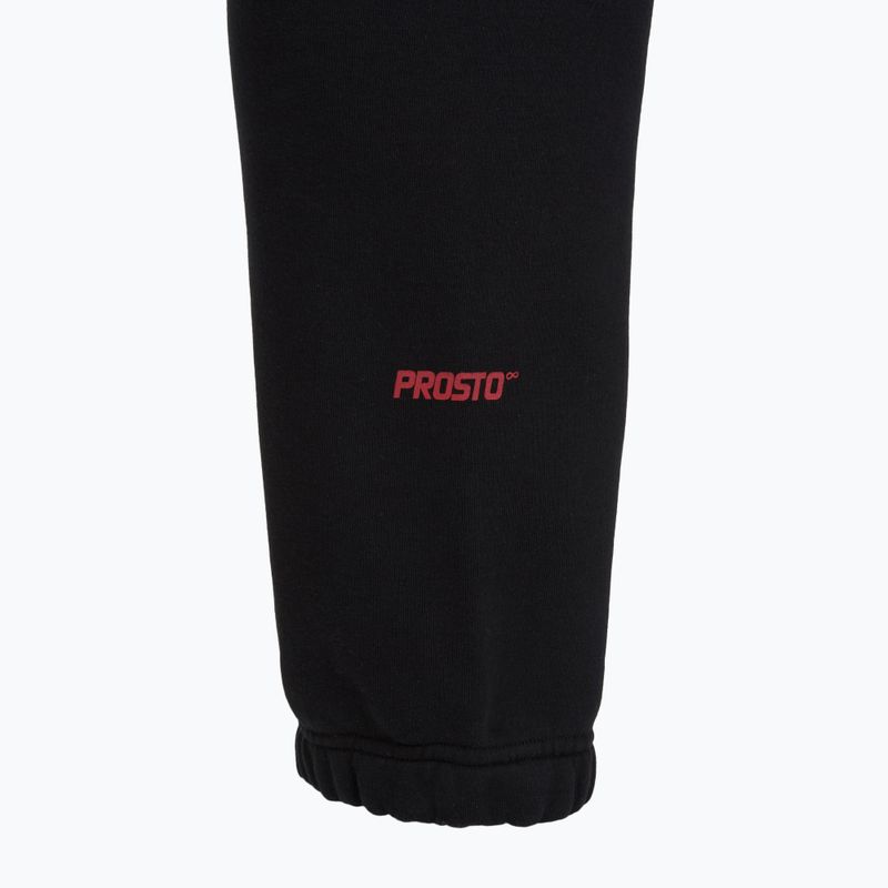 Мъжки панталони за бягане PROSTO Bark black 4