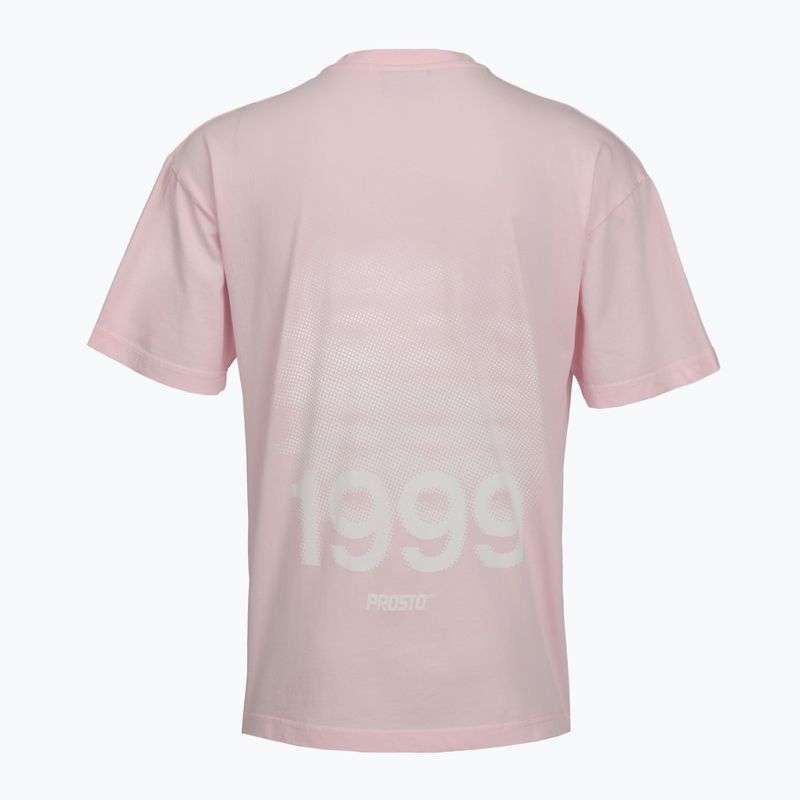 Мъжка тениска PROSTO 1999 glitch pink 2
