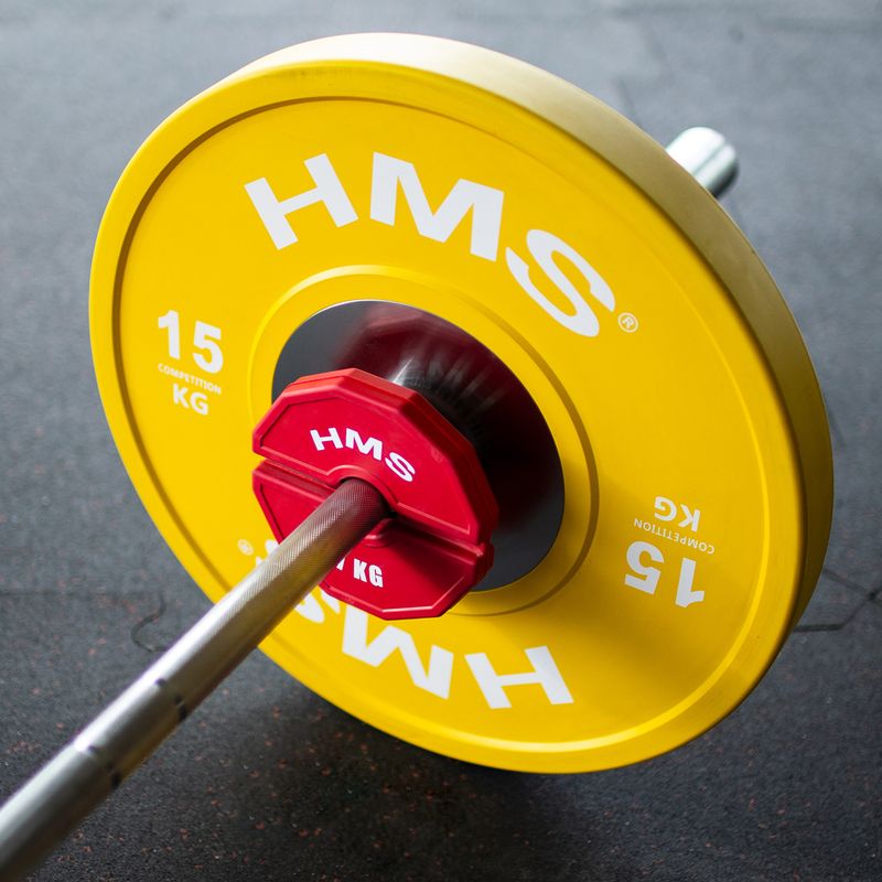 Тежест за наслагване на HMS TSN100 2 x 1 kg червен 7