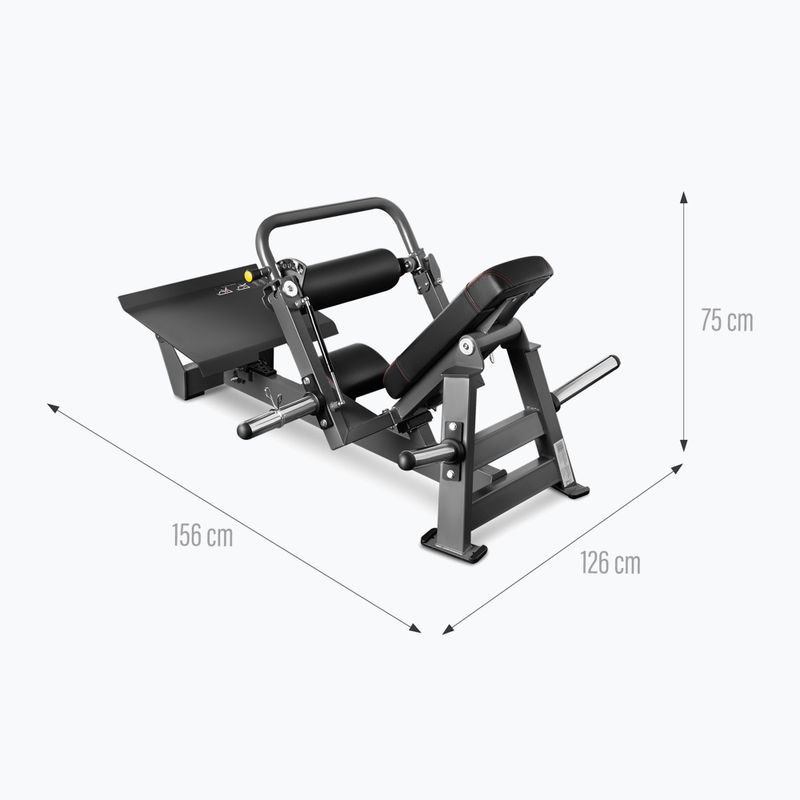 HMS Commercial MHT01 Hip Thrust пейка черна 3