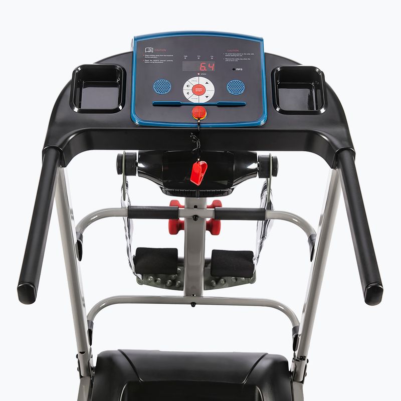 Електрическа пътека за бягане с масажор HMS BE4540 One black/silver 6