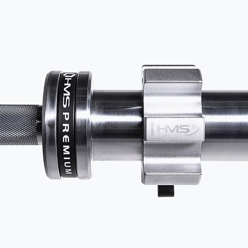 HMS GO901 Премиум сребърна права олимпийска щанга 17-60-008 10