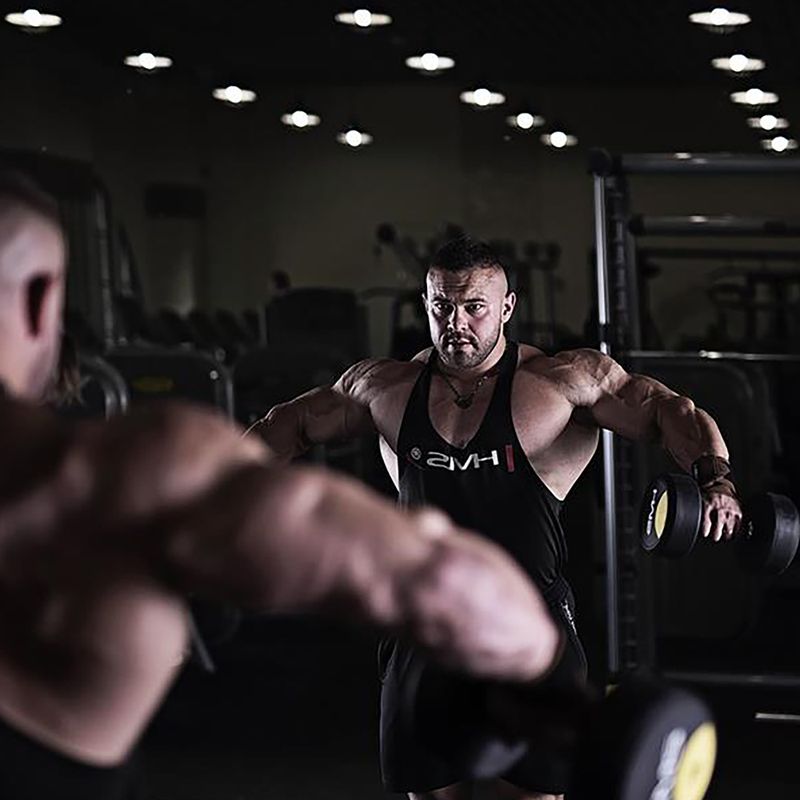 Гумиран дъмбел HMS HG Pro 3