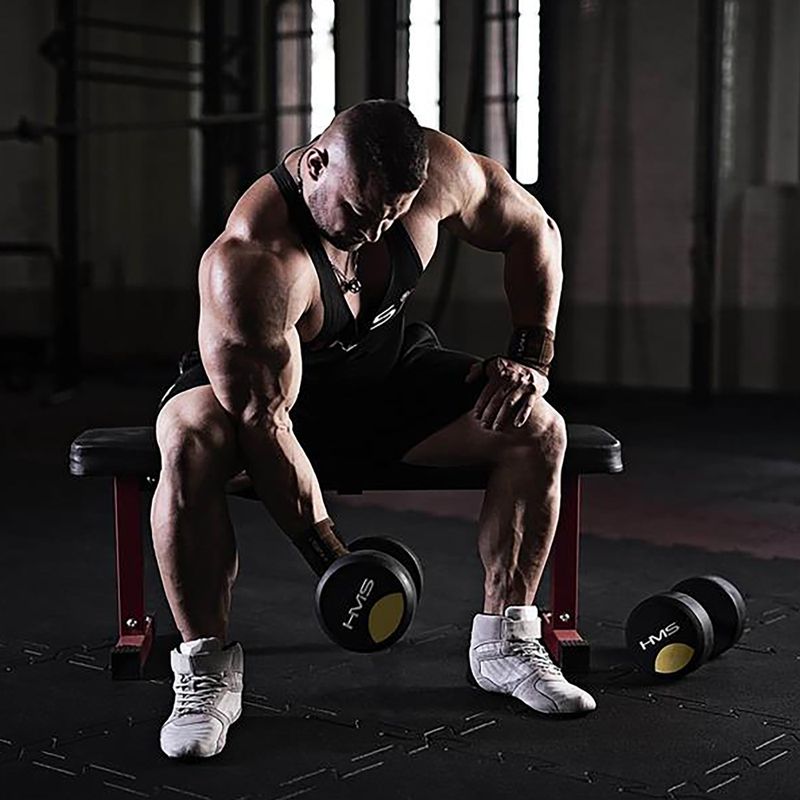 Гумиран дъмбел HMS HG Pro 4