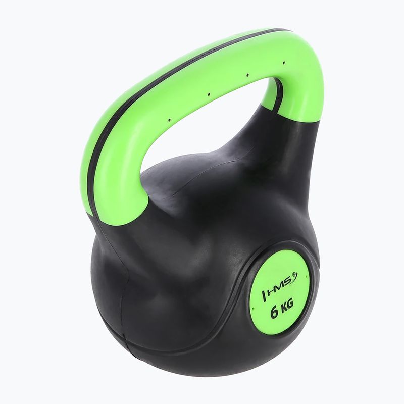 Кетълбел HMS KPC06 6 kg black/green 2