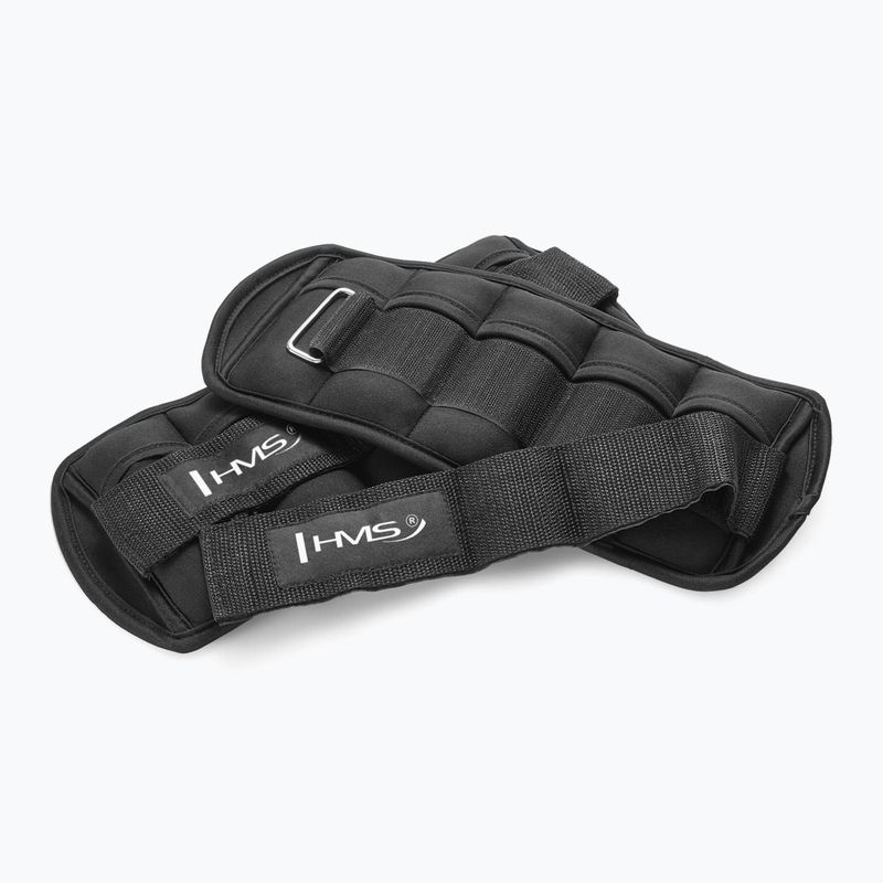 Тежести за глезена и китката HMS ONK01 0,5 кг 2 бр. черни 4