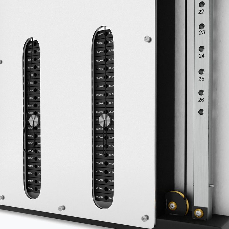 Врата за тренировка на стена HMS BS302 Commercial silver 9