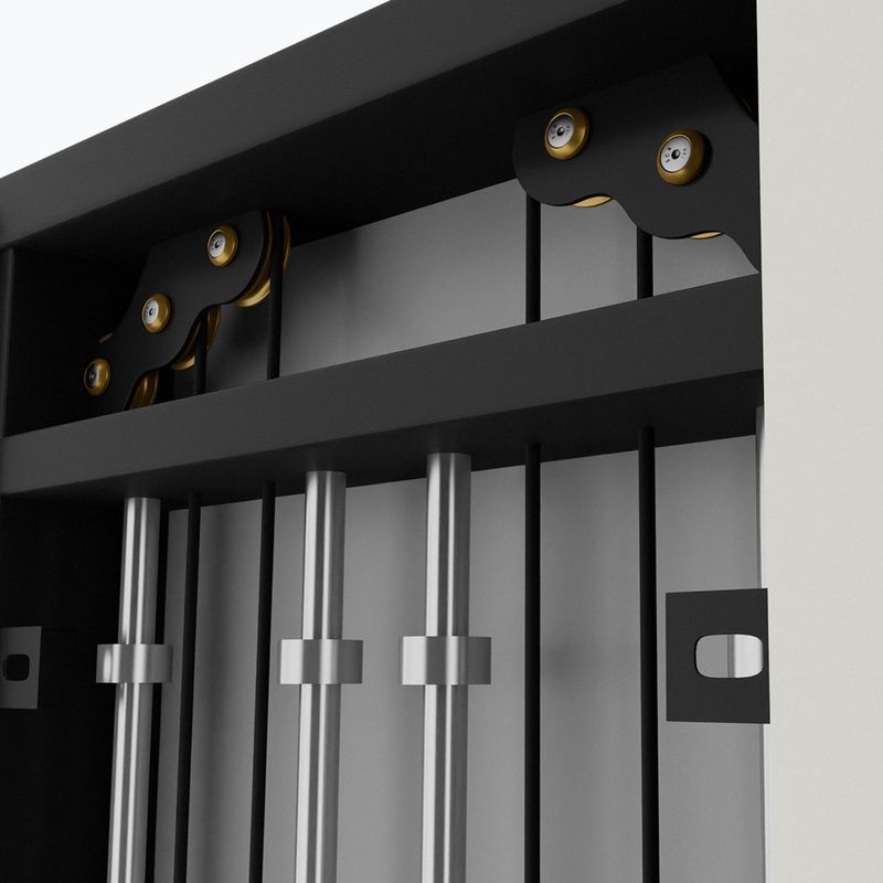 Врата за тренировка на стена HMS BS302 Commercial silver 12