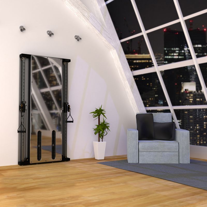 Врата за тренировка на стена HMS BS302 Commercial silver 13