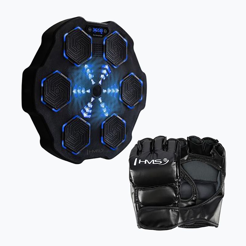 Електронен диск за тренировка + ръкавици HMS TB02 black